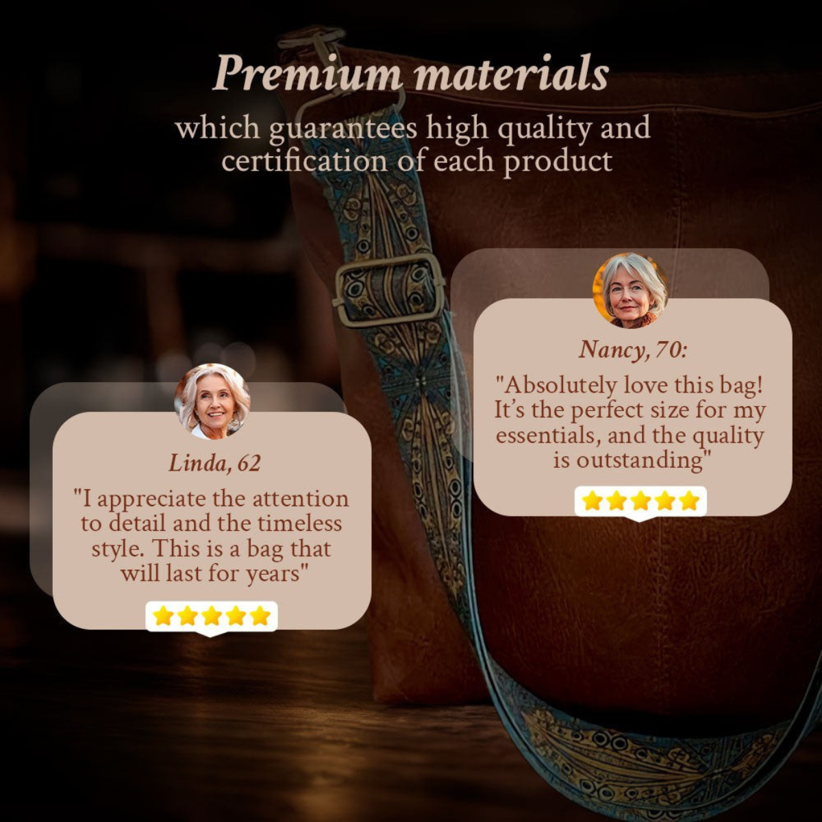 Marloes — schoudertas met verstelbare band