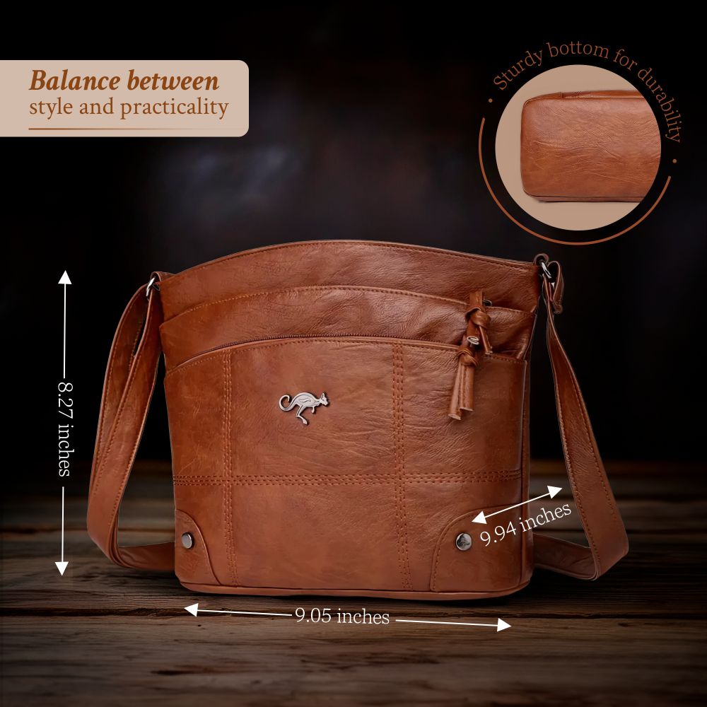 Adriana — crossbodytas met voorvak