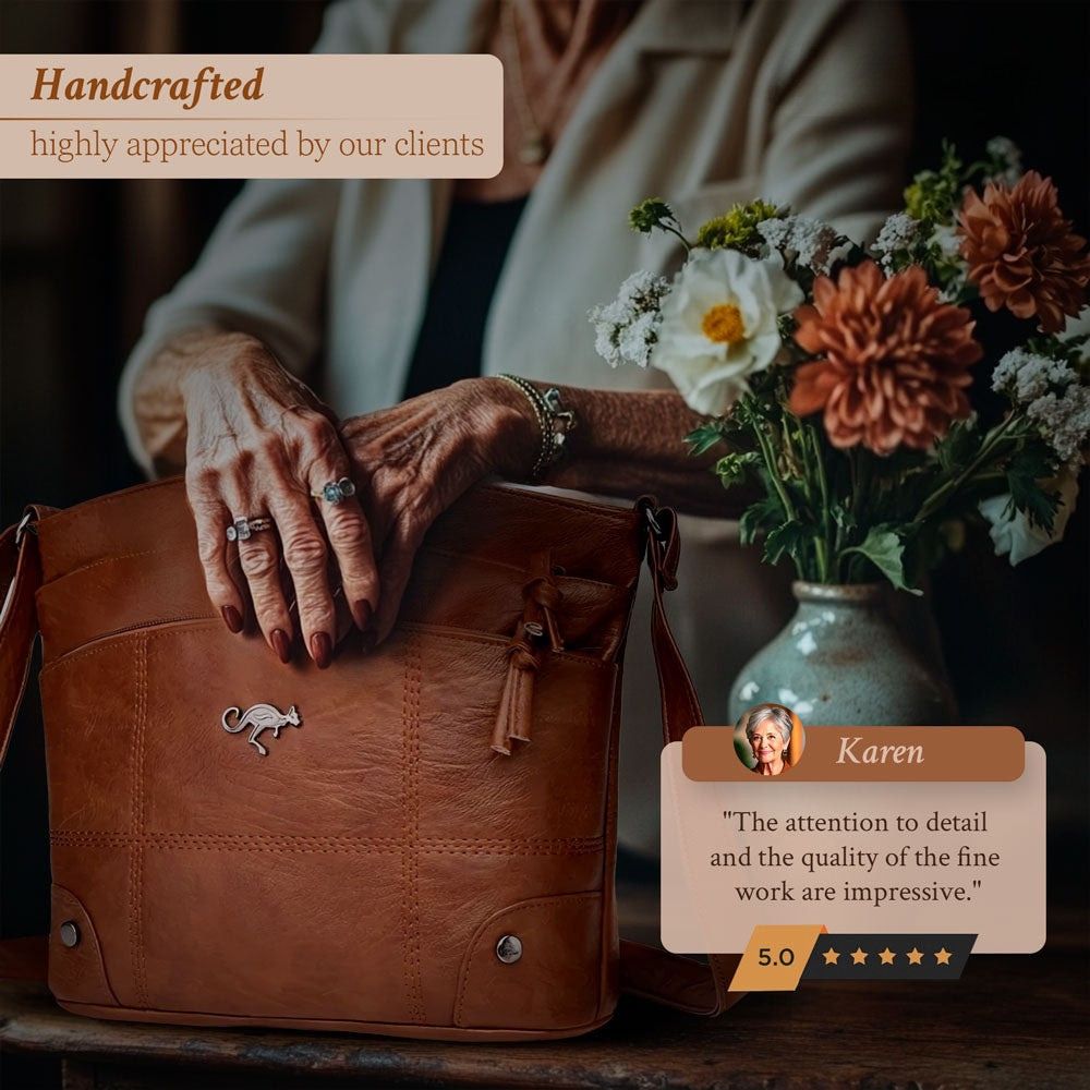 Adriana — crossbodytas met voorvak