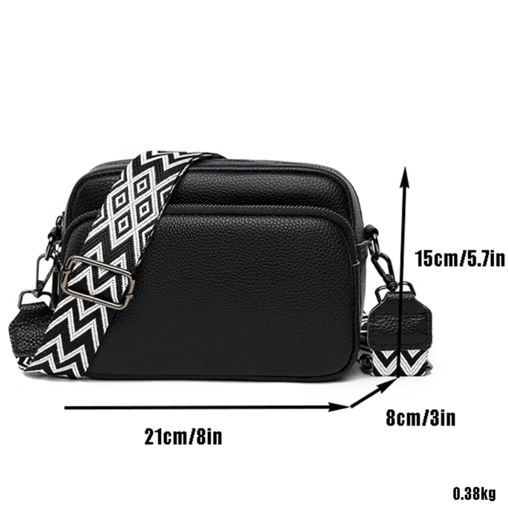 Bloeme — crossbodytas met voorvak