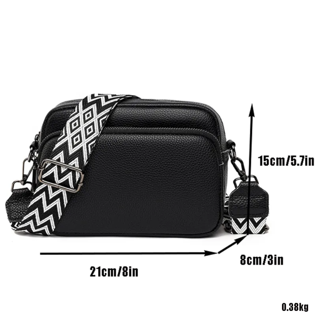 Bloeme — crossbodytas met voorvak