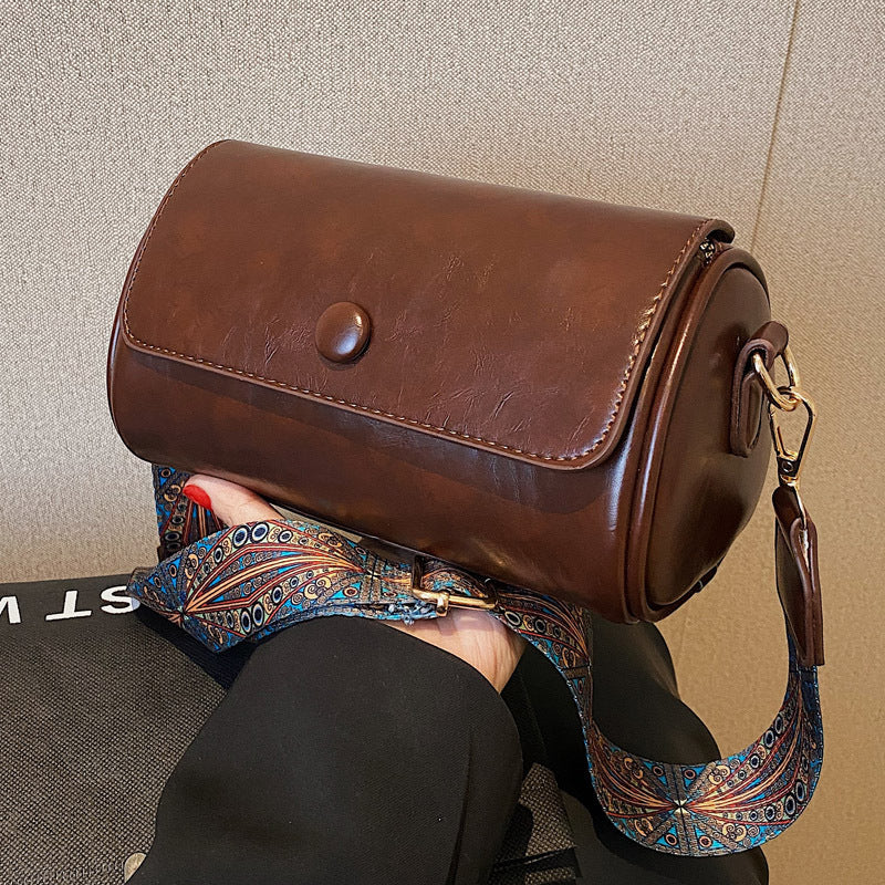 Reindertje — schoudertas in soepel leerlook