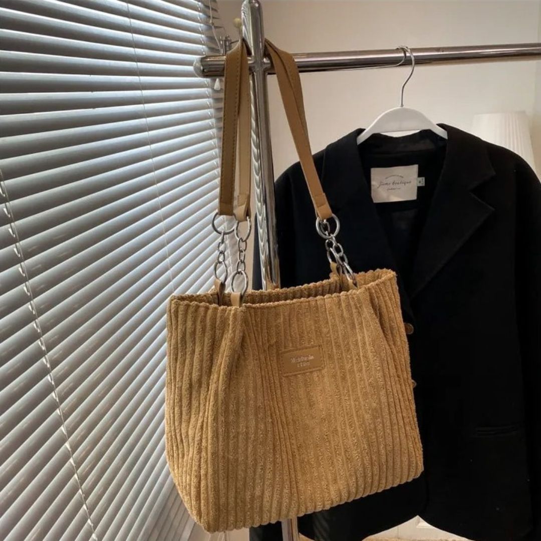 Tjalling — schoudertas met korte draagband